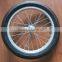 fat bike tire/16 inch solid tubeless bicycle wheel tyres
