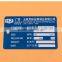 Customiized aluminium glossy metal name tags