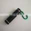 3xAAA battery green light led flashlight cheap led flashlight