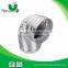 Ventilation 4'5'6'8'10'12 aluminum duct with 2 clamps/air conditional aluminum ducting/aluminum ventilation duct fan coil