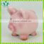 Cute ceramic pink pig piggy bank