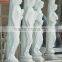Good quality round marble column marbe house pillars designs