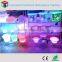 PE plastic multicolor change lighed up led ice bucket/wine cooler