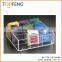 arcylic teabag box with 6 Compact, 6 compact tea bag box,arcylic teabag storage box,teabag holder