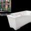 SOL 2015 Hot Selling Window Box Planter Decorative Plastic Window Box Plan Rectangular Planter