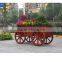 Arlau outdoor wood flower pot planter