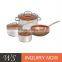 WS-FPKL01 Aluminium non-stick copper pan frying pan set