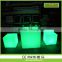 waterproof led cube chair for Bar set