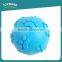 Hot selling dog chewing bone paw printed squeaky TPR dog toy ball