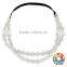 Vintage Flower Leaf Elastic Headband Head Wreath For Wedding Girls Flower Wreaths For Head