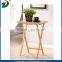 New style wooden folding table with painting