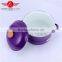 High quality violet enamel casserole / saucepot enamel stockpot