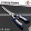 6" Ring open,hook remover,tongs,Multi function outdoor tool with plastic sheath fishing pliers FP-830