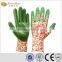 SunnyHope custom made nitrile coated garden gloves