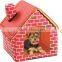 Portable Brick Motif Pet House For Cat and Dog