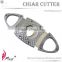 Oval Shaped Stainless Steel Blade Cohiba Cigar Cutters