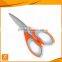 high quality multifunctional rubber soft handle kitchen scissors