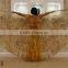 Yifusha leopard printed isis wings for belly dance