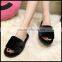 Fashional Indoor Many Colors Faux Fur Slippers For Women