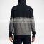 High Quality Blocked Marled Full Zip Man Hoodie