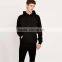 Custom Wholesale Solid Color Black Hoodie Blank High Quality Hoodies