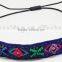 National Style Glass Seed Bead Embrioider Lace Headbands Pure Handmade Embrioider Hair Jewelry 2016