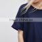 Cheap Price Casual Oversize T-shirt Dress with Pocket/Short Sleeves Oversize Fit Dress/Cotton-mix Fabric Casual Dress