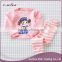 2017 Fashion Popular Printed Wholesale 100 Cotton kids Pajamas,Stock Pajamas for girls/boy,pajamas suit