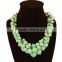 zm33314a simple women elegant faux pearl wedding necklace for ladies
