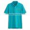 China Wholesale Price Embroidery Custom Blue Polo Shirt 100% Cotton Mens
