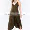 New arrival spaghetti straps festival season harem jumpsuit clothes women