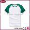 two tone t-shirt 95 cotton /5 elastane t-shirt