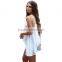 Fashion Summer Customize Women's White Sleeveless Top For Wholesale 2017