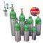 Large Aluminum Alloy  Medical Oxygen Cylinders,40L Medical O2 Gas Cylinders,40l Oxygen Cylinder Tanks