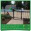 outdoor safety black white wought iron pool fence for kids