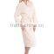 Different Color Lightweight Women's Hotel Spa Kimono Collar Robe Bathrobe Waffle Weave Wrap Robe