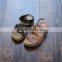 B21385A Korea Girls Suede Leather Diamond Princess Comfortable Sandals