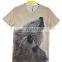 In Stock 3D Print T-shirt Orangutan Design Polyester & Cotton Material 3D Animal Pattern