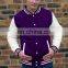 Uniseason custom nylon varsity jackets/Men's Fashion Varsity Jacket - Light jacket - navy/white