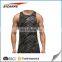 2017 Wholesale Bodybuilding Fitness Gym tank top Mens Compression gym vest