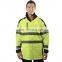 Reflective pvc Hi-Vis Raincoat reversible Rainjacket