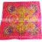 Lady's Fashion Skin Friendly Art Digital Printing Pure Silk Shawl