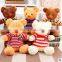 Soft cotton bear toy for baby