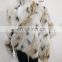 100% Real Fox Fur Plate / Fox Fur Blanket