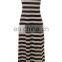 2016 BAIYIMO Women's Stripe Sleeveless Tank Racerback Long Maxi Dresses Plus Size