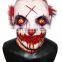 Scary Clown Full Head Neck Scary Latex Halloween Giggles Mask