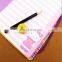 Custom A4/A5 cattoon student notebook with perfect binding with coloring paper printing
