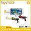 Hottest item red and yellow water and soft bullet safe crystal gun with blister card packaging