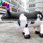 dairy cow shaped inflatable model