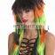 Party fan's colorful mullet wigs P-W218